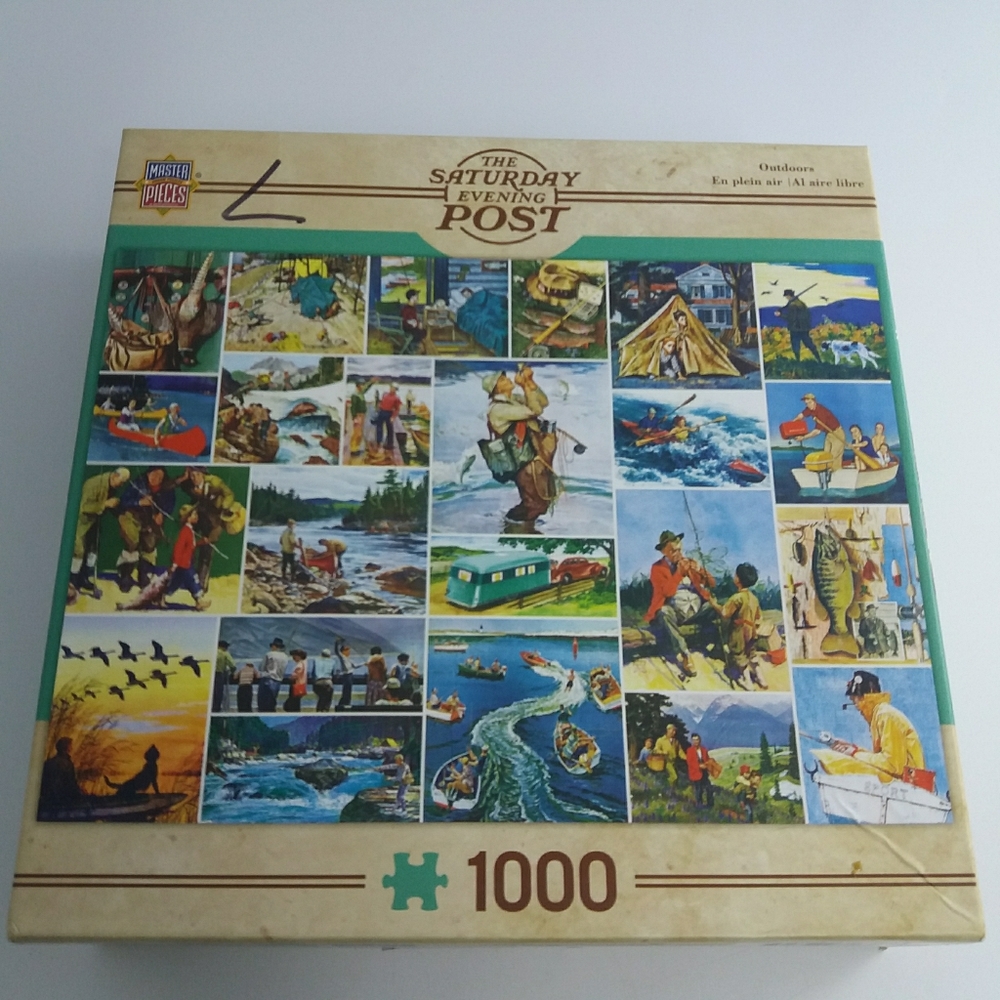 Masterpiece puzzles 1000 Outdoors Collage 27×19" U